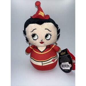 Kellytoy Betty Boop Chibi Plush Red Occupational Outfit Hat 2018 NWT